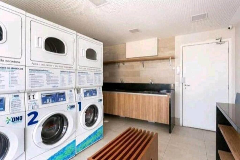 Studio Flex Com Garagem E Piscina No Centro De Sp São Paulo Eksteriør billede
